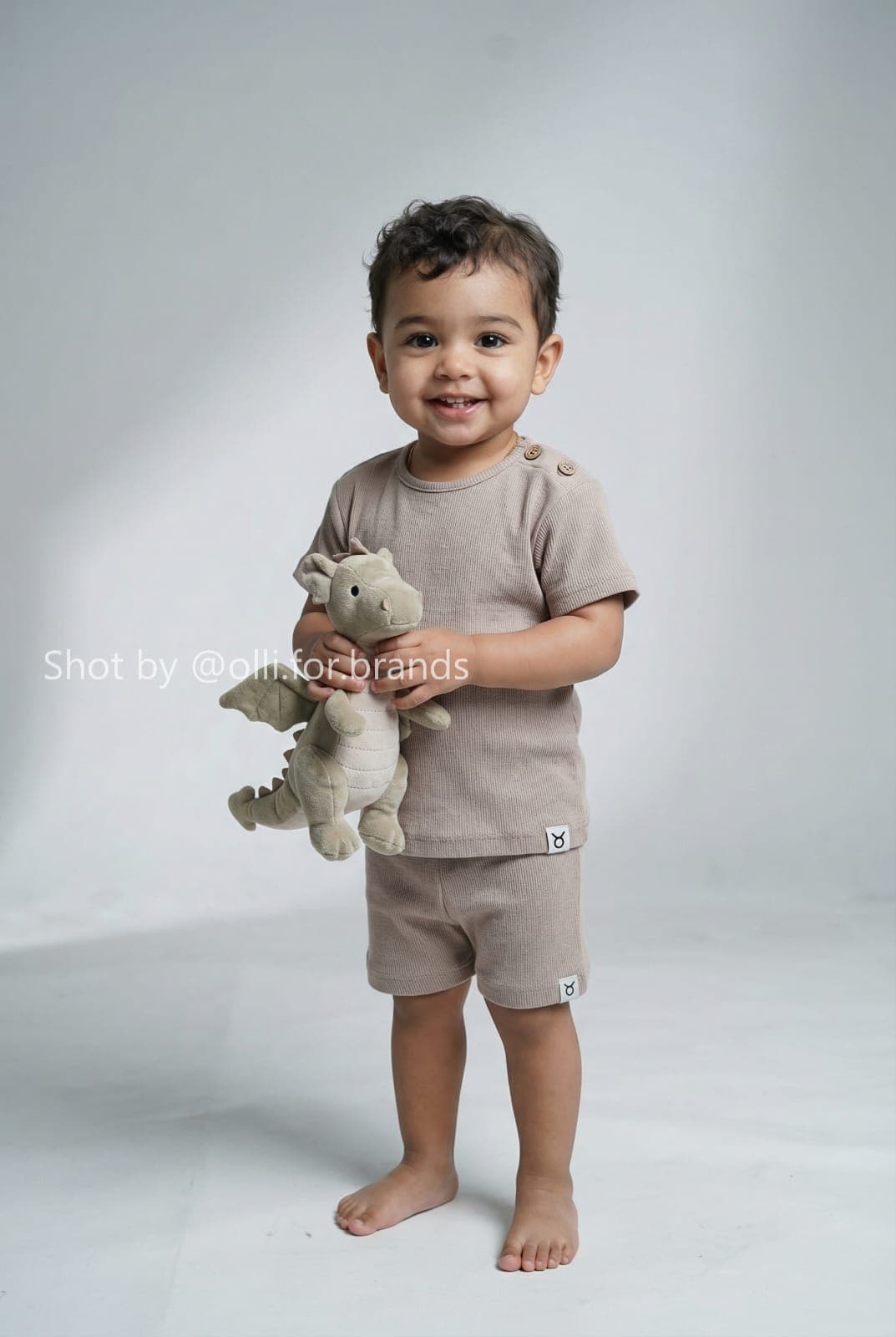 Toddler Grey Outfit kids' wear lookbook image.
