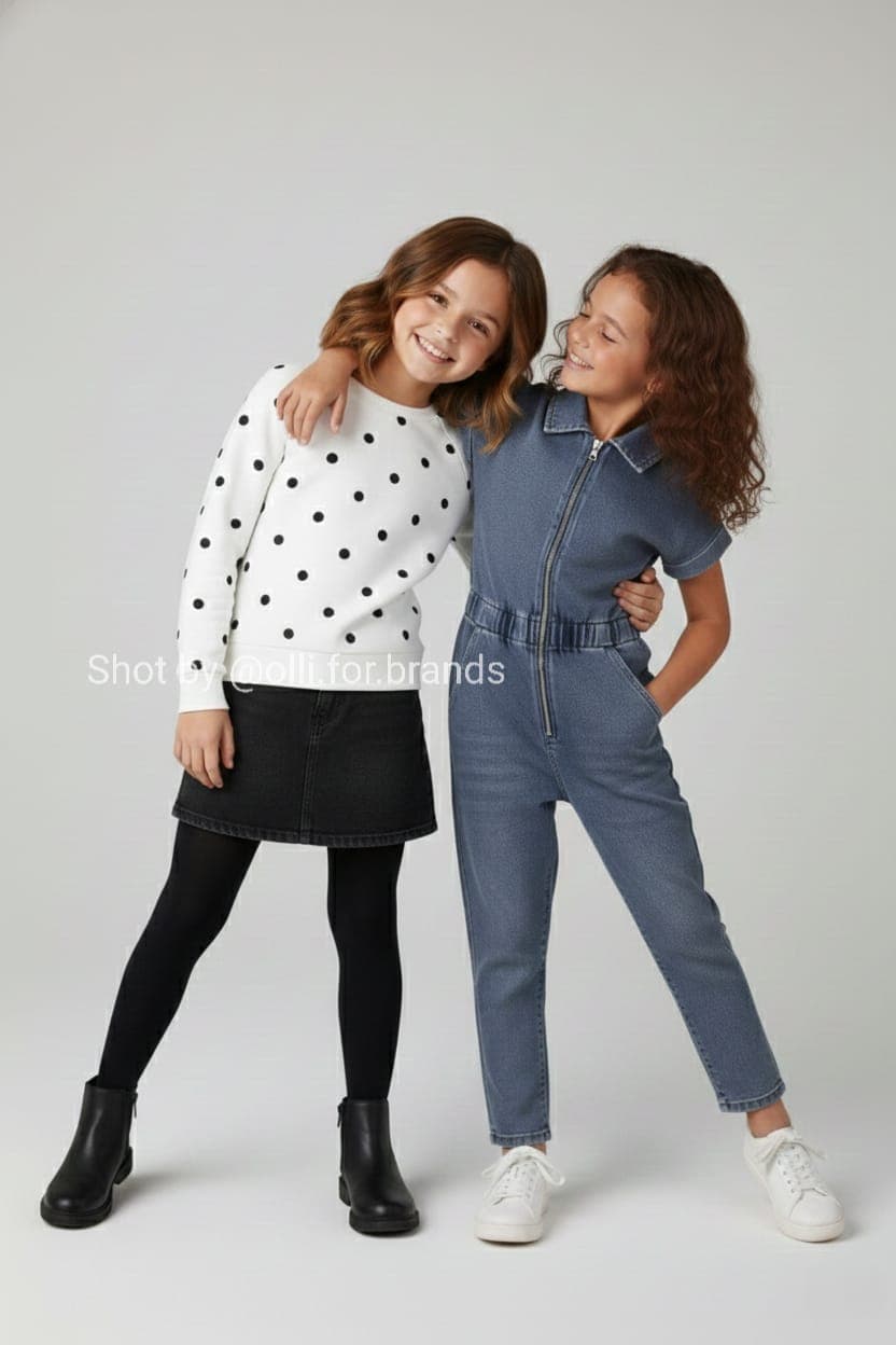 Sibling Studio Portrait kids' wear lookbook image.