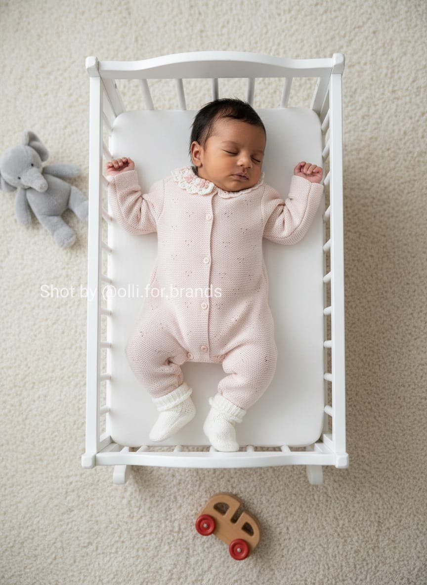 Blush Baby Onesie kids' wear lookbook image.